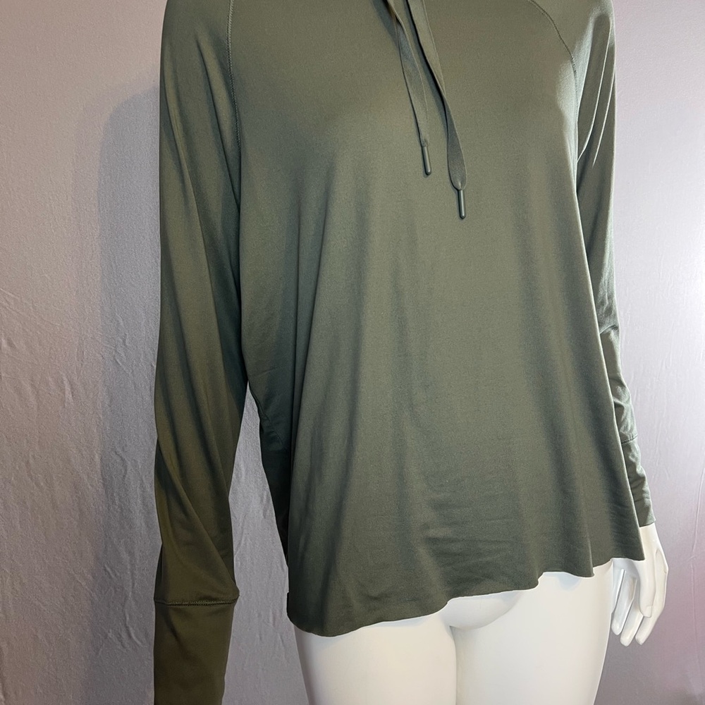 Stylish Women's Olive Hoodie